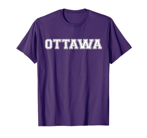 College University style Ottawa Canada North Sport Gift T-Shirt
