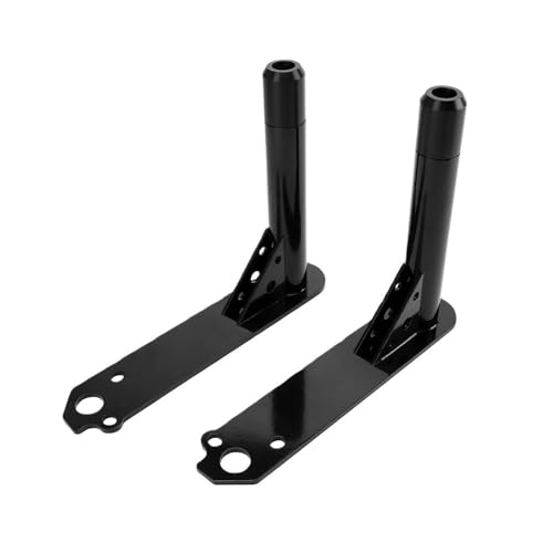 Contre les chutes de moto la barre de protection moteur avant noire