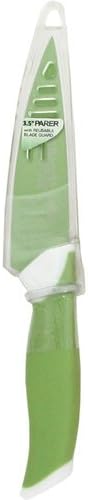 Kendo Colors 3.5 Paring Knife with Blade Guard, Green - Hampton Forge