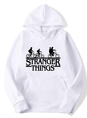 Preisvergleich Produktbild HUASON Stranger Things Pullover Jungen Beiläufiges Loses Sweatshirt mit Samtfutter Verdickung Hoodie für Kinder(S)