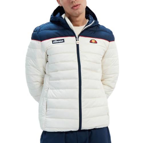ellesse Lombardy 2 Gepolsterte Jacke - Marineblau/gebrochenes Weiß,...