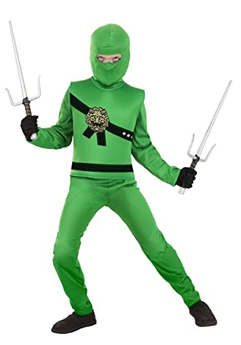 Disfraz completo Ninja Master para niños grande miniatura 2
