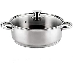 Cazuelas De Acero Inoxidable Precios VIER CI14 Cacerola 14cm diámetro, en acero Inoxidable 18/10. Inducción