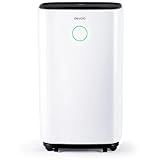Devola 25L/day Low Energy Dehumidifiers, Dehumidifier and Air purifier With HEPA filter, Quiet & Energy Efficient Compressor Dehumidifiers for Home, Laundry Drying Dehumidifier