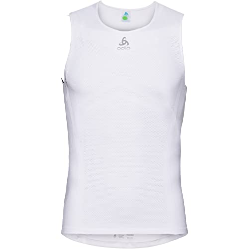 Odlo Breathe, Maglietta Intima Uomo, White, M