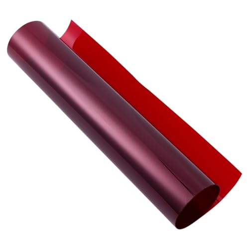Gatuida gel de color rojo con película Pet para efectos de fotografía