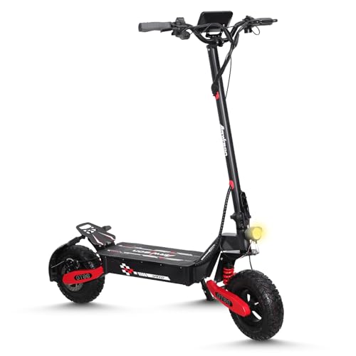 Image of Electric Scooter for Adults, 1200W Powerful Motor 11 inch Off-Road Tires, 30 MPH Top Speed & 20 /43 Miles Range, Dual Braking System, Foldable Commuter E-Scooter