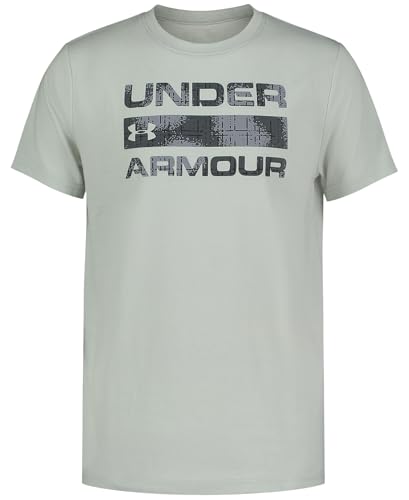 Image of Under Armour Boys' Short Sleeve Graphic T-Shirt, Soft & Comfortable, Outdoor Collection