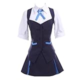 Takashiro Chidori School Uniform Cosplay Costume Dress (Male XL)