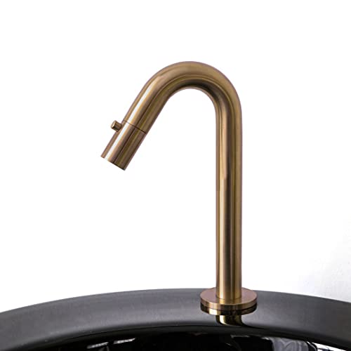 Robinet lave-mains Essebagno Indus eau froide cuivre brossé