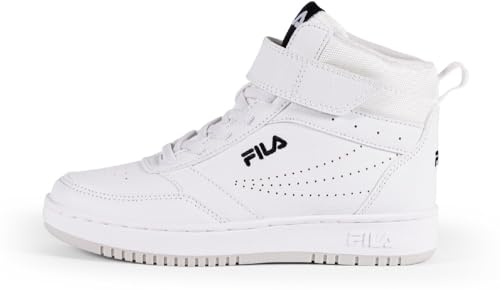 Fila Rega Mid Kids, Scarpe Da Ginnastica, White, 31 Eu Larga