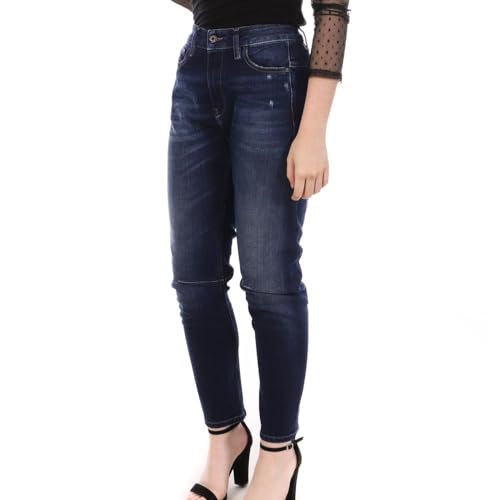 Diesel Jean Bleu Boyfriend Femme Fayza Pantalone,...