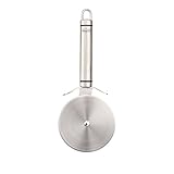 HeyLR 3.5 inch Premium Stainless Steel 18/8 Pizza Cutter Wheel Pizza Slicer - Strong and Best Sharp Blade Pizza Cutter Wheel