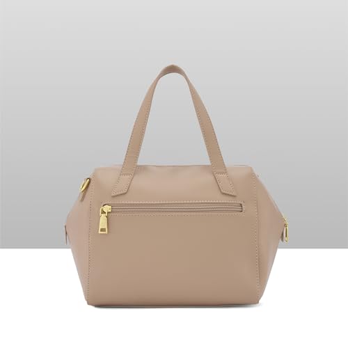 Image of Caprese Rain Medium Satchel Bag for Women with Adjustable & Detachable Strap | Versatile Shoulder, Crossbody & Handheld Bag with Multi-Compartments for Work and Travel