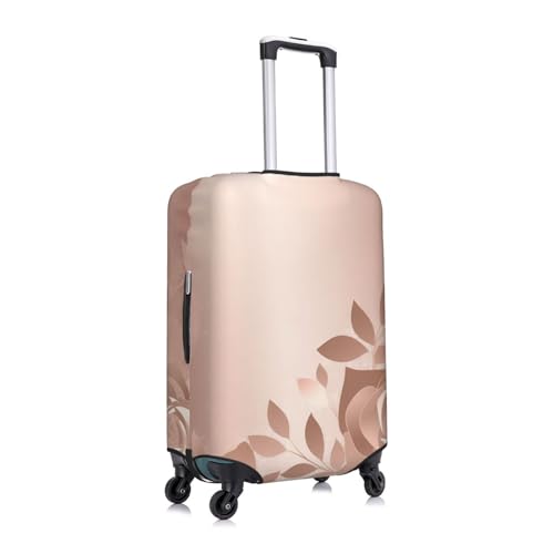 Rose Gold Wallpaper Luggage Covers for Suitcase Elastic Suitcase Cover Protector Dustproof Anti-Scratch Thicken Travel Luggage Cover Washable Baggage Covers Fit 18-32 Inch Luggage X-Large3