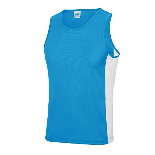 Just Cool - Maglietta Sportiva - con Spalline