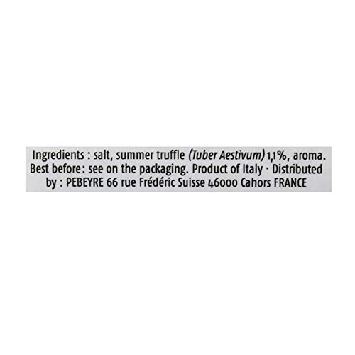 Pebeyre Truffle Salt Collection (Summer Truffle, 7oz)