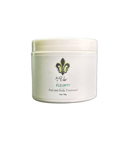 Fleur De Vie Cosmetics | Foot Cream-Oregano Oil- Salicylic acid- Use On Feet, Hands, And Elbows-Removes Dead Skin Cells- An Extreme Hand Treatment For Dry Hands And Feet
