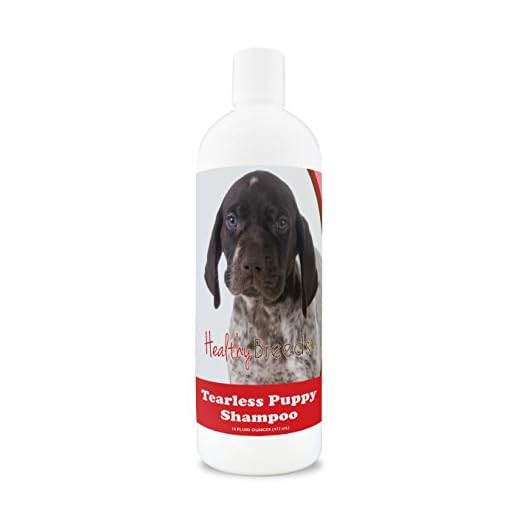 Healthy Breeds German Shorthaired Pointer Tearless Puppy Dog Shampoo 16 oz