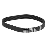 QUARKZMAN 1 Stück 135J PJ Keilrippenriemen 6 Rippen 13,5\(342,9mm) Länge x 0,55\(14mm) Breite x 0,14\(3,5mm) Dicke Gummi Poly V Riemen Keilriemen Flachriemen Antriebsriemen Für Rasenmäher