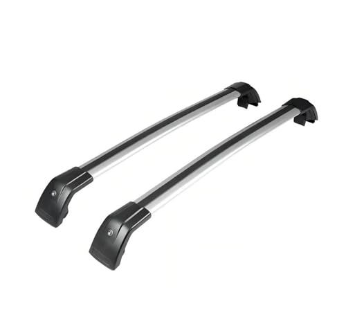 Barres de toit pour INFINITI QX30 2017-2019 porte-bagages réglable et verrouillable noir argent