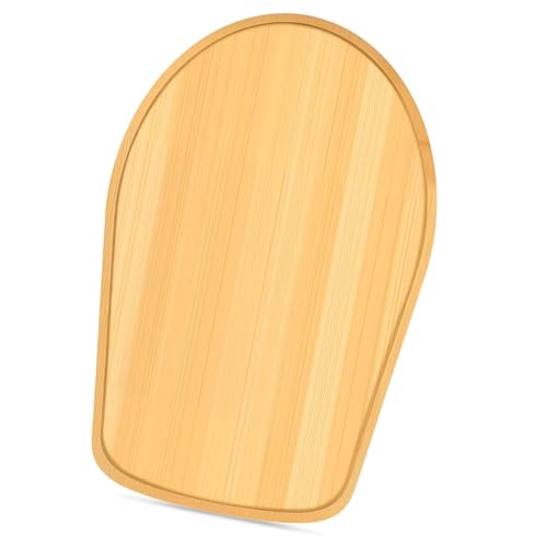 Obotsnoi Dispositivos de cocina multifuncionales, alfombrilla deslizante, deslizadores para electrodomésticos, textura de madera para facilitar el movimiento de electrodomésticos, bandeja de madera