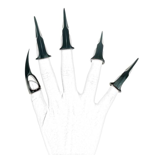 Youxclian 5 Stücke Set Hand Finger Bondage SM Paare Nagel Flirten Restraint Daumen Manschette Folter Gerät Extrem Fesseln Klein Mini Finger Hüllen Sleve Erotik Sexspielzeug Für Frauen und Männer