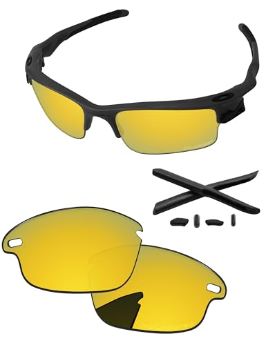 Image of Replacement Lenses & Rubber Kits for Oakley Fast Jacket OO9097 71mm - Precision Fit, UV Block & Impact Resistant