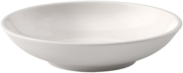 Villeroy & Boch Artesano Original Collection Pasta Bowl, Perfect for Pasta, Salads or Risotto Dishes, Premium Porcelain, Made in Germany, Rich, Creamy White, 16 oz Capacity, 9.25 in Diameter