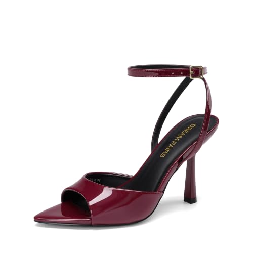 Image of DREAM PAIRS Women's Stiletto Kitten Heeled Sandals