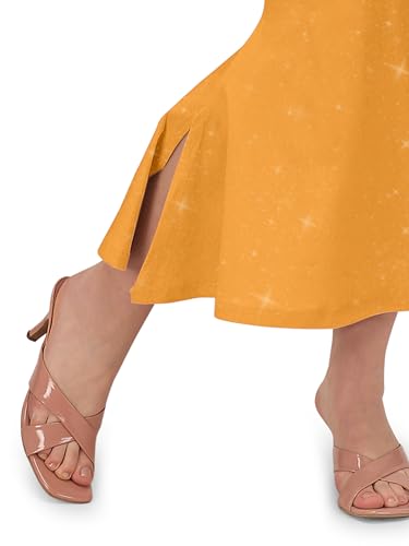 Image of Mehrang Stretchable Shimmer Saree Shapewear Petticoat for Women, Skirts for Women,Shape Wear Dress for Saree