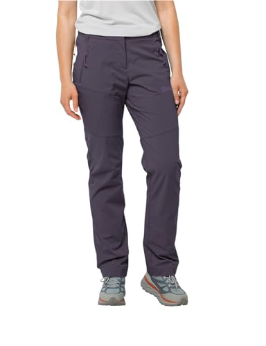 Pantalon softshell Jack Wolfskin GLASTAL Pants W stretch et coupe-vent taille 34