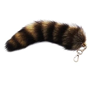💖Ideal-decorative pendant for handbag, purse, keys, car, etc. 💖It is very convenient for you to organize your keys.Fluffy tail feels soft and comfortable. 💖Various functionality as a Bag Car Key-Charm purse pendant, handbag decoration, phone-case acc...