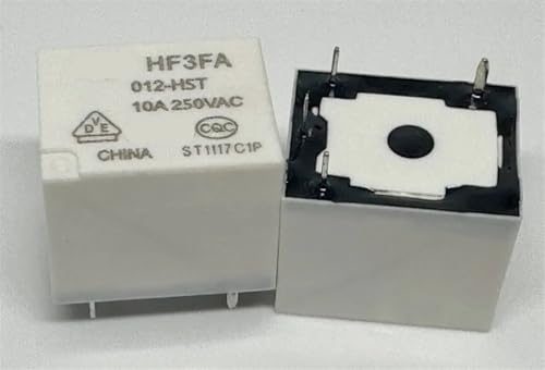 Relé HF3FA 012-HST con conmutación eficiente de 10A y alta resistencia