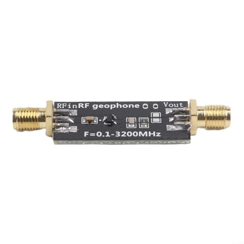 Detector de señal, Alta Sensibilidad 0.1 a 3200MHz Pulso de la Señal de Detección de Módulo de Detección para AM FM 0.1 a 3200MHz Módulo de Descarga Circuito RF Detector de Sobre (B)