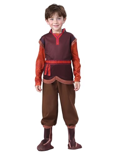 Disfraz Iceman Kristoff para niños 9-10 años miniatura 3