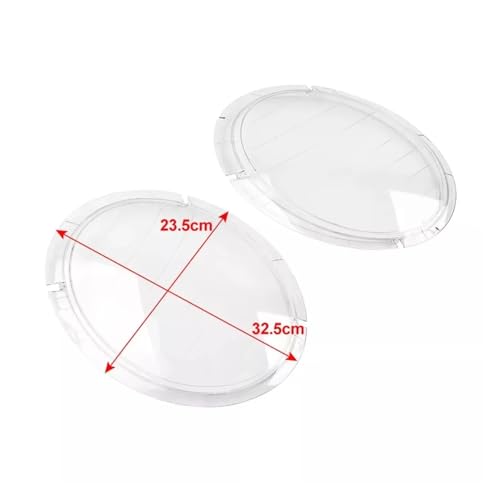 Abat-jour de phare de rechange pour MINI Cooper R50 R53 en polycarbonate - 4