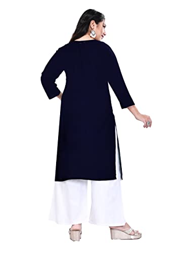 Image of Women Rayon Regular Kurti