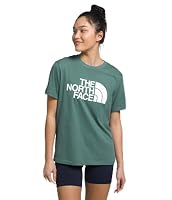 The North Face Women's Short-Sleeve Half Dome Tee, Dark Sage-TNF White, Medium