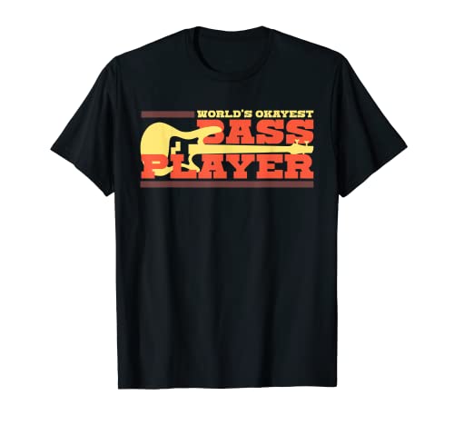 Der weltweit beste Bassist Bassisten Musiker T-Sh T-Shirt