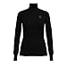 Odlo Originals Warm T-Shirt chaud col zipp manches longues femme Noir Taille Fabricant : S