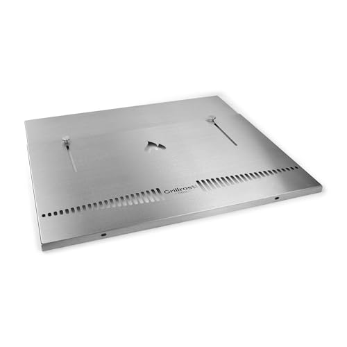 Grillrost.com Das Original Edelstahl Rückwand passend für Rösle Videro G4 G4S - Mehr Stabilität! Geschützt vor Zugluft! Ordentlich!