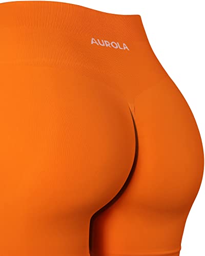 Image of AUROLA Dream Collection Women Workout Shorts High Waist Gym Shorts, Scrunch Butt Seamless Athletic Shorts