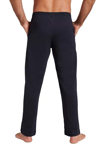 JP 1880, Pantalones de Pijama para Hombre, Tallas Grandes, Azul Oscuro, 5X-Large para Mujer