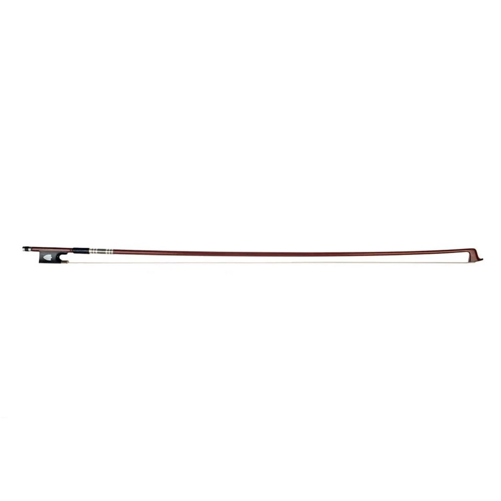 Archet De Violon Pour Pratique Archet De Violon 4/4 En Bois Brésilien Queue Ronde En Ébène Avec Incrustation Pour Débutants