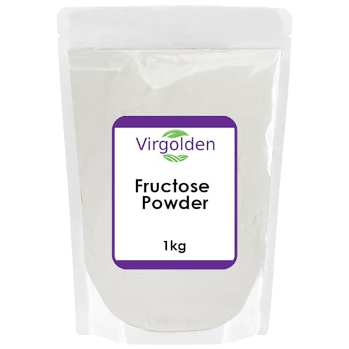 Fructose Powder 1kg - Powdered Sugar Alternative - Pure Cane Sugar Substitute - Sugar Substitute for Baking - by Virgolden