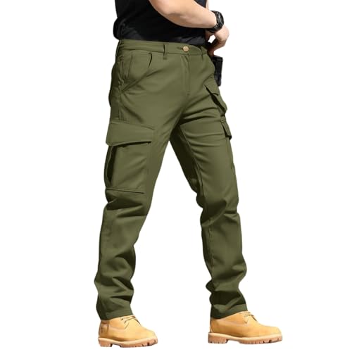 Men's Hiking Pants Convertible Quick Dry Water Resistant Lightweight Zip Off Pants with Multi Pockets Outdoor