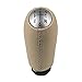 Hermoso 5 Vitesses MT Cuir Mache Shift Shifter Shifter Gaiter Boot Cover Cover Fit pour Renault Clio 2 II Clio 3 III Megane 2 II Scenic II Kangoo (Color Name : Matte Cap Beige)