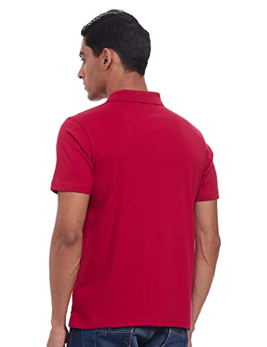 Image of Monte Carlo Mens S.Blue Plain Collar T-Shirt |22203401-167