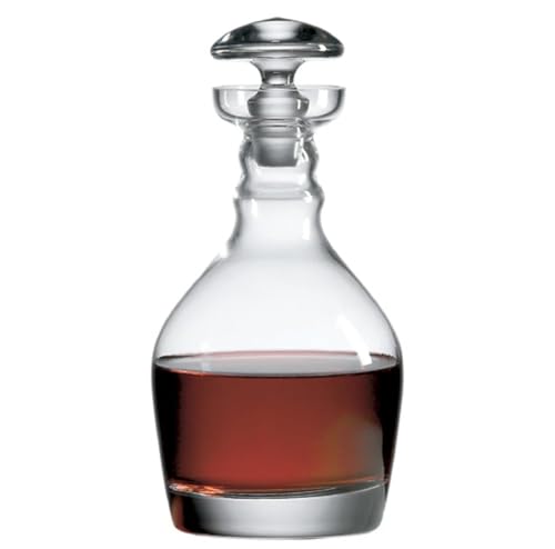 Ravenscroft Crystal | Elegant European-Made Hand-Blown Thomas Jefferson Decanter with Stopper | 100% Lead-Free Crystalline | 47.5 FL Oz | Gift-Boxed